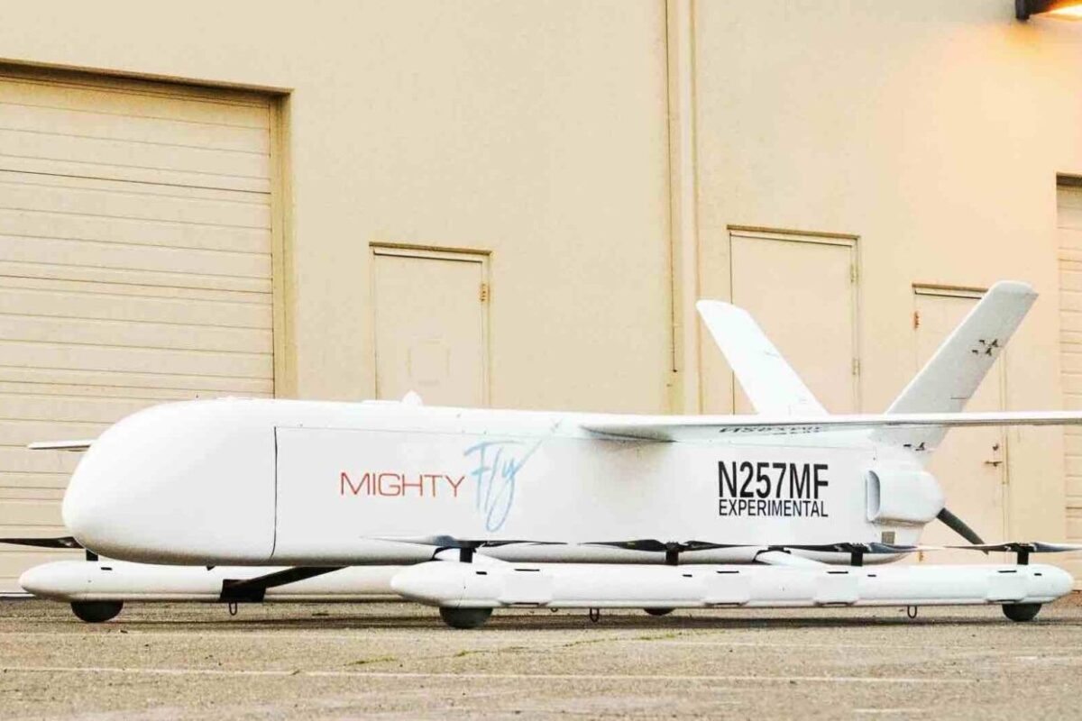 MightFly e-VTOL UAV - New 2024 Cento Aircraft, the Third Generation of the MF100 eVTOL